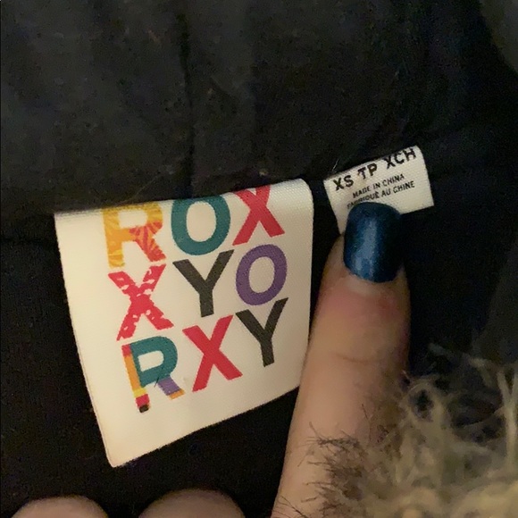 Roxy plaid zip up hoodie - Picture 2 of 7